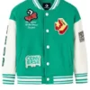 Golf Jacket “Green White”