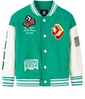 Golf Jacket “Green White”