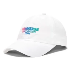Graphic Baseball Cap “White”