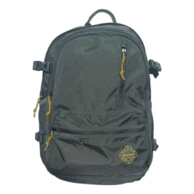 Graphic Straight Edge Backpack “Dark Green”