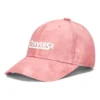 Graphic Washed Baseball Cap “Terracotta Pink”