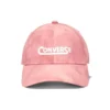 Graphic Washed Baseball Cap “Terracotta Pink”