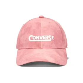 Graphic Washed Baseball Cap “Terracotta Pink”