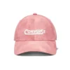 Graphic Washed Baseball Cap “Terracotta Pink”