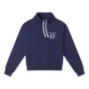 Half Turtleneck Drawstrring Sweater Asia Sizing “Navy”