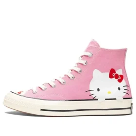 Hello Kitty x Chuck 70 Canvas Hi Top “Prism Pink”