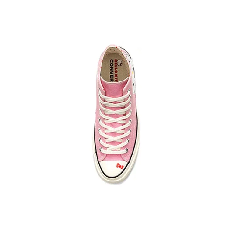 Hello Kitty x Chuck 70 Canvas Hi Top “Prism Pink” Hello Kitty x Chuck 70 Canvas Hi Top “Prism Pink”