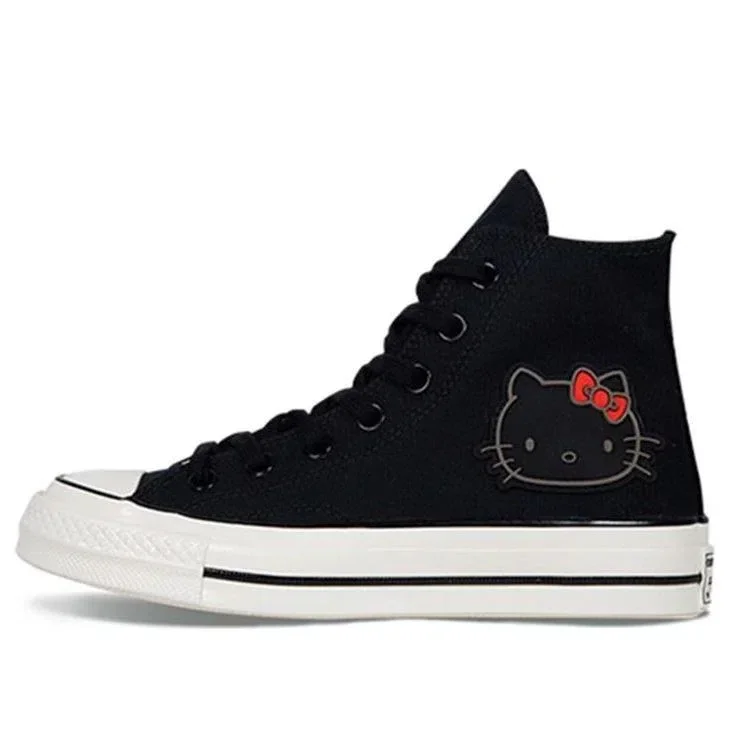 Hello Kitty x Chuck 70 Hi Top “Black” Hello Kitty x Chuck 70 Hi Top “Black”