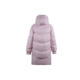Hooded Long Puffer Coat Asia Sizing “Pale Pink”