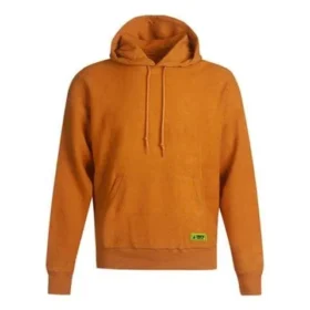 Hooded Sweater Sports Shirts Men Orange