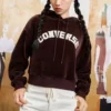 Hoodie Asia Sizing “Red Brown”