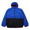 Insulated Windbreaker Jacket Asia Sizing “Blue Black”