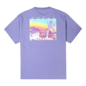 Inverted Desert Graphic T-Shirt Asia Sizing “Slate Lilac”