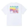 Inverted Desert Graphic T-Shirt Asia Sizing “White”