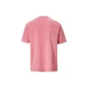 Jack Purcell Embroidered Sports Round Neck Short Sleeve Couple Style Pink