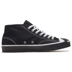 Jack Purcell Mid “White Black”