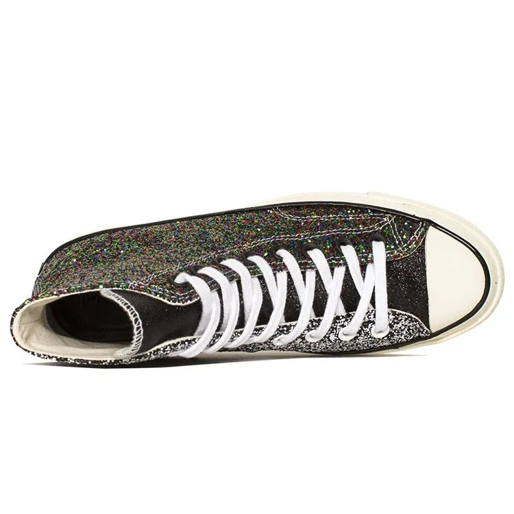 JW Anderson x Chuck 70 Hi “Glitter Pack – Black Multicolor” JW Anderson x Chuck 70 Hi “Glitter Pack – Black Multicolor”