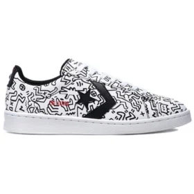 Keith Haring x Pro Leather “White Black”