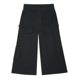 Knit Cargo Straight Casual Pants/Trousers Black