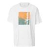 landscape Alphabet Printing Short Sleeve White