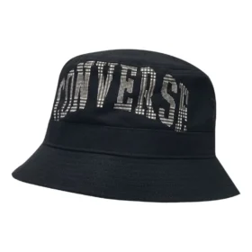 Large Plaid Logo Bucket Hat “Black”