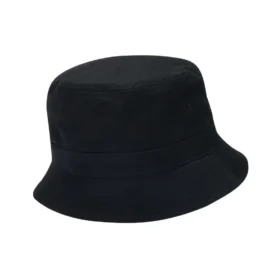 Large Plaid Logo Bucket Hat “Black”
