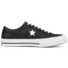 Leather One Star Low Top “Black White”