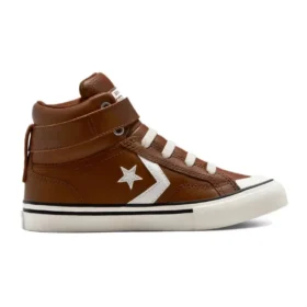 Leather Pro Blaze Strap Sneakers K Brown