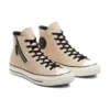 Leather Side Zip Chuck 1970s