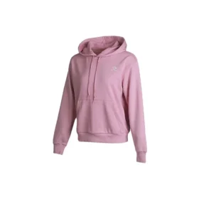 Letter Basical Hooded Sweater Pink