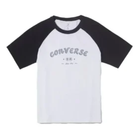 Logo Baseball T-Shirt Asia Sizing “White Black”