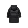 Logo Long Down Jacket Asia Sizing “Black White”