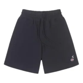 Logo Mid Length Knit Short Asia Sizing “Black”