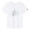 Logo Printed T-Shirt Asia Sizing “White Silver”