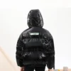 Logo Short Down Jacket Asia Sizing “Black”