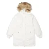 Long Down Parka Asia Sizing “White”