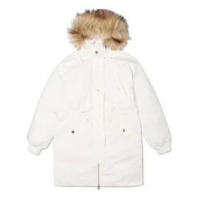 Long Down Parka Asia Sizing “White”