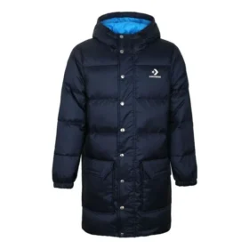 Long Down Puffer Jacket Asia Sizing “Navy Blue”