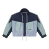 Long Sleeve Short Fit Cargo Windproof Jacket Asia Sizing “Blue”