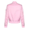 Long Sleeves Stand Collar Jacket Asia Sizing “Pink”