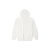 Loose Knit Hoodie Creamy White