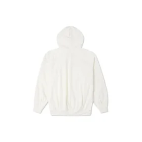 Loose Knit Hoodie Creamy White