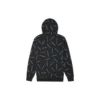 Love Pattern Full Print Sports Couple Style Black
