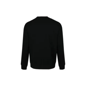 Men”s Converse Alphabet Logo Printing Round Neck Pullover Black