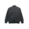Men”s Converse Aviator Baseball Uniform Woven Windproof Zipper Jacket Autumn Black