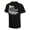 Men”s Converse Back Printing Casual Round Neck Short Sleeve Black