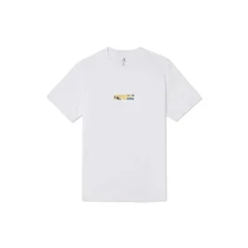 Men”s Converse Casual Sports Breathable Camouflage Printing Short Sleeve White