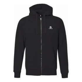 Men”s Converse Casual Sports Breathable Jacket Black