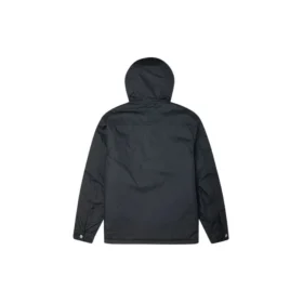 Men”s Converse Casual Sports Cargo Hooded Long Sleeves Padded Black Jacket