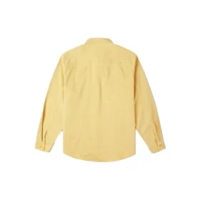 Men”s Converse Casual Woven Button Cardigan Retro Long Sleeves Jacket Gold